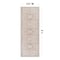 World Rug Gallery Beige Medallion Flat Pile Washable Rug, Pet Friendly, Non-Slip, 2ft 6in x 6ft Runner WR170BEIGE26X6 - alternate 7