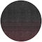 Homeroots 8' Merlot And Charcoal Round Abstract Washable Indoor Outdoor Area Rug 588950 - alternate 5