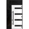Vdomdoors Front Exterior Prehung Steel Door Ronex0131 Grey 96 Sidelight and Transom Window Sidelite Entry RONEX0131EXD-GRE-W36+12xH96+16-LH-I - alternate 1