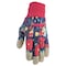 Wells Lamont Women's Indoor/Outdoor Liberty Print Gardening Gloves Multicolored M 1 pair 4180M-925 - alternate 1