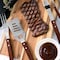 Gibson Home Barbecue Basics 5 Piece Stainless Steel BBQ Tool Set with Wood Handles 138509.05 - alternate 4