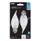 Feit Electric White BA10 E26 (Medium) Filament LED Bulb Daylight 60 Watt Equivalence, 2PK BPEFC60950WFIL2 - alternate 1