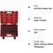 Neiko 0.375 in Dr. Impact Socket Set, SAE and Metric 02440A - alternate 3