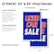 Signmission Used Car Sale, Vinyl Decals Only 24 Inch x 36 Inch, Vinyl Decal, 2PK DSB-2436-2PACK-Used Car Sale - alternate 2