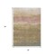Homeroots 3' X 5' Tan And Beige Abstract Washable Indoor Outdoor Area Rug 618154 - alternate 6