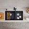 Blanco Precis 1-3/4 Bowl, Coal Black 442926 - alternate 6