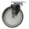 Service Caster 6 Inch Thermoplastic Rubber Wheel Swivel Top Plate Caster SCC-20S614-TPRB - alternate 1