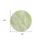 Homeroots 8' Green And Ivory Round Abstract Washable Indoor Outdoor Area Rug 582976 - alternate 4
