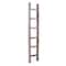 Homeroots 72" Gray Rustic Seven Step Wood Ladder Shelf 380332 - alternate 3