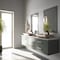 Vigo Donatello Wooden Brown Glass 23 in. L x 15 in. W x 5 in. H Rectangular Vessel Bathroom Sink VG07046 - alternate 4
