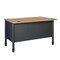 Regency Mesa Steel Single Pedestal Teacher's Office Desk 48'' x 30'', Medium Oak 66348SPMO - alternate 3