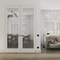 Sartodoors Hidden Double Doors Planum 2102 White 72x96 (2* 36x96) Solid Core Modern Interior PLANUM2102DMF-WS-72x96-RH-O - alternate 1