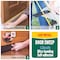 M-D Building Products 36 in. White Aluminum and Vinyl CINCH Self-adhesive Door Sweep 43301 - alternate 6
