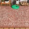 Jonathan Y Malta Bohemian Medallion Textured Weave Red/Taupe 5 ft. x 8 ft. Indoor/Outdoor Area Rug SMB104A-5 - alternate 6