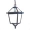 Homeroots Antique Bronze Glass Hanging Lantern Light 398017 - alternate 1