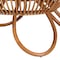 Bali & Pari Abel Natural Rattan Coffee Table with Splayed Legs - Handcrafted Boho Accent Table, Light Honey 259-14220-ZORO - alternate 4