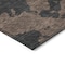 Homeroots 5' X 8' Chocolate And Charcoal Abstract Washable Indoor Outdoor Area Rug 614522 - alternate 3