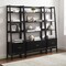 Crosley Landon 3-Piece Etagere Bookcase Set KF13040MB - alternate 1