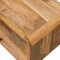 Homeroots 22" Oak Solid Wood One Drawer Floating Nightstand 653836 - alternate 7