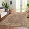 Homeroots 8' X 10' Brown And Beige Abstract Washable Indoor Outdoor Area Rug 616601 - alternate 5