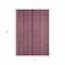 Homeroots 10' X 14' Pink Mauve And Blush Striped Washable Indoor Outdoor Area Rug 616381 - alternate 4