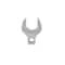 Sunex 1/2 in Drive 1-1/2 in Jumbo Crowfoot Wrench 97744A - alternate 1