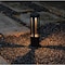 Gardenised 15.75-Inch Round LED Bollard Path Lights - Durable Decorative Aluminum Wired Landscape QI004596-16 - alternate 5