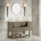 James Martin Vanities Lucian 48" Single Vanity, Pebble Oak, w/ 3 CM Tajnar Eclos Widespread Top D704-V48-PBO-WTJR - alternate 4