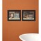 Homeroots Set Of Two Hot Bath or Clean Towels Black Framed Print Bathroom Wall Art, 2PK 405977 - alternate 4