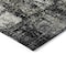 Homeroots 5' X 8' Black Ivory And Beige Abstract Washable Indoor Outdoor Area Rug 612305 - alternate 4