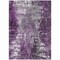 Homeroots 9' X 12' Eggplant Purple And Lavender Abstract Washable Indoor Outdoor Area Rug 582918 - alternate 4