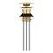 Grohe Bathroom Sink Pop-Up Drain With Overflow 48656GN0 - alternate 1