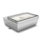 Koolmore 31 in. Countertop Ice Cream Display case with 4 Pans and Glass Sneeze Guard in Stainless-Steel KM-CGD-8HP - alternate 6