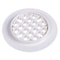 Oatey Replacement Shower Drain Strainer, Snap-In, Round, 4-1/4 in Dia, 1/4 in H, Plastic, White 42136 - alternate 1