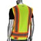 Pip ANSI Type R Class 2 Mesh Breakaway Eleven Pocket Surveyors Vest 302-0505-LY/M - alternate 2