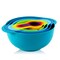 Megachef Multipurpose Stackable Mixing Bowl and Measuring Cup Set MG-9M - alternate 1