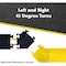 Kable Kontrol Cable Protector, 1 in H, 5 ft L, 5-1/4 in W, 1 Channel, Rubber, Black FCC999-60-BLACK - alternate 2