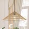 Jonathan Y Connie 20.25" 1-Light Farmhouse Coastal Rattan 180" Cord Plug-In or Hardwired LED Pendant, Brown JYL1407A - alternate 9