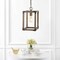Jonathan Y Magnolia 8.13" Adjustable Iron Rustic Farmhouse LED Pendant, Brown JYL7474A - alternate 12