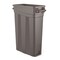 Suncast Commercial Resin Slim Trash Can, 23 Gallon, Plastic, Gray TCNH2030 - alternate 1