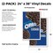 Signmission Deep Fried Oreo, Vinyl Decals Only 24 Inch x 36 Inch, Vinyl Decal, 2PK DSB-2436-2PACK-Deep Fried Oreo - alternate 2