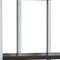 Homeroots Espresso Metal Four Tier Bookcase 333434 - alternate 2