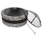 Sun Joe Cast Stone Fire Pit, Charcoal Stone SJFP35-CS-STN - alternate 1