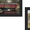 Homeroots Set Of Two Bridges Black Framed Print Wall Art, 2PK 405652 - alternate 3