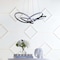 Jonathan Y Alexia 25" Abstract Integrated LED Metal Adjustable Pendant, Black JYL7219A - alternate 5
