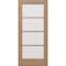 Doornmore G10402, 37.75" x 82" ( 36" Door) Left Hand, Mahogany SDL 4 Lite Exterior Door G10402-SW-3680_1_LI - alternate 1