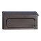 Solar Group Gibraltar Mailboxes Windsor Plastic Black Wall-Mount Mailbox WMH00B04 - alternate 1