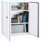 Fireking Storage Cabinet, 1 Hr Fire Rated, 44" High Arctic White CF4436-DAW - alternate 2