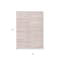 Homeroots 8' X 10' Pink And Ivory Abstract Washable Indoor Outdoor Area Rug 613118 - alternate 5