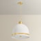 Hudson Valley Lighting Briscoe 3 Light Pendant in Aged Brass and Soft White Finish 2133-AGB/SWH - alternate 7